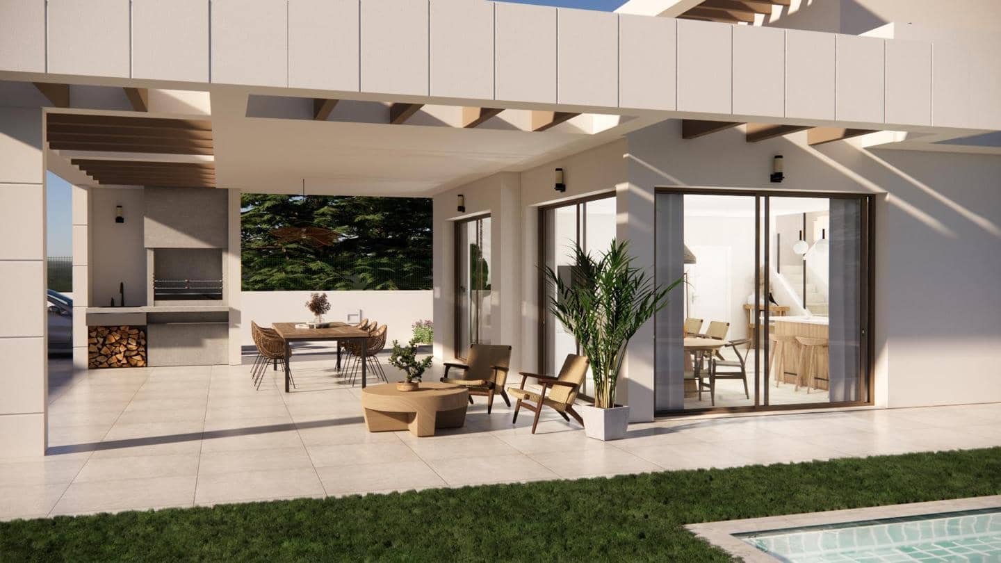 3 soverom Villa til salgs i Monforte del Cid med svømmebasseng garasje - € 550 000 (Ref: 9035598)