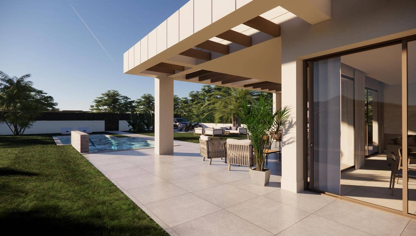 3 soverom Villa til salgs i Monforte del Cid med svømmebasseng garasje - € 550 000 (Ref: 9035598)