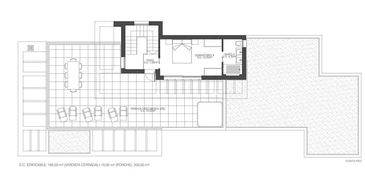 3 soverom Villa til salgs i Monforte del Cid med svømmebasseng garasje - € 725 000 (Ref: 9041012)