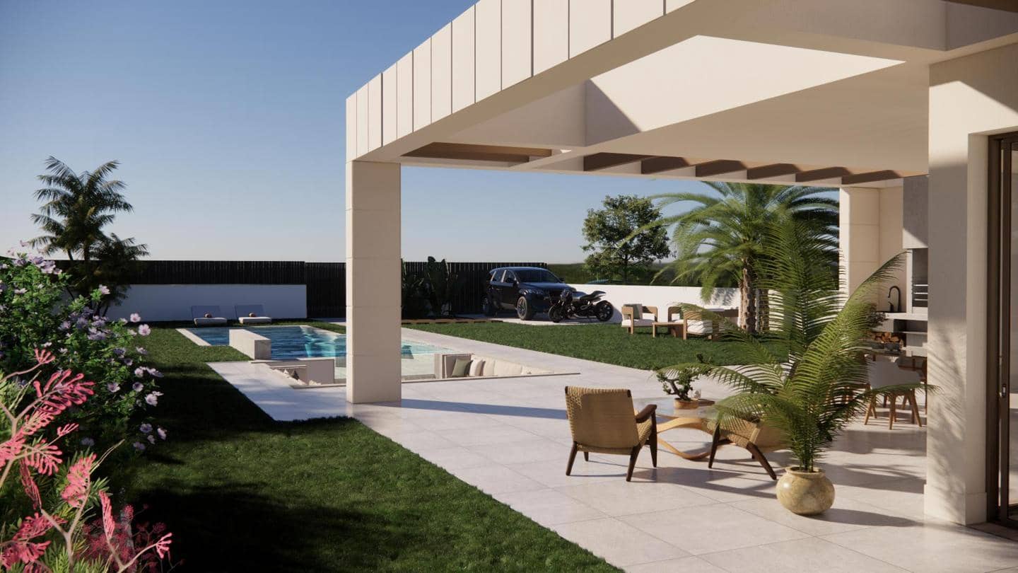 3 soverom Villa til salgs i Monforte del Cid med svømmebasseng garasje - € 725 000 (Ref: 9041012)