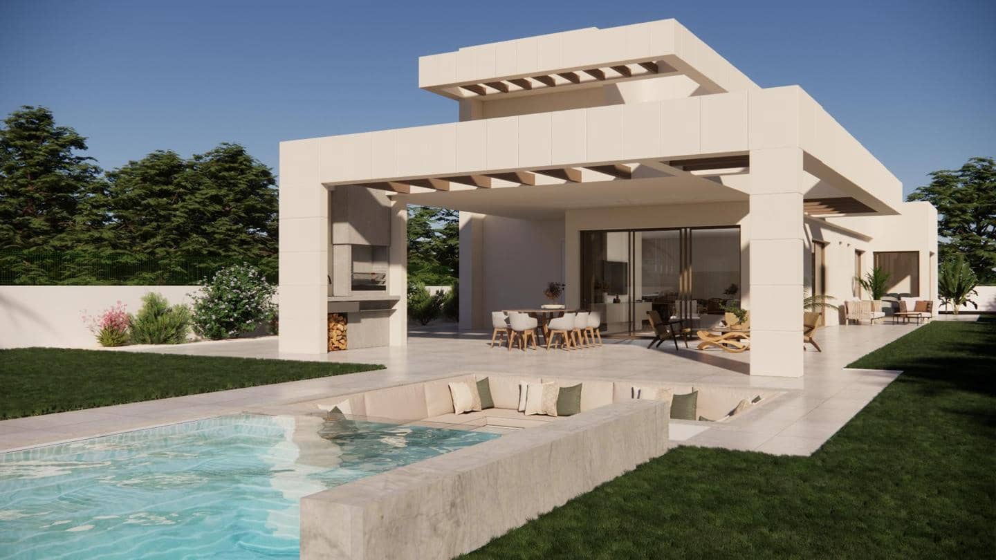 3 soverom Villa til salgs i Monforte del Cid med svømmebasseng garasje - € 725 000 (Ref: 9041012)