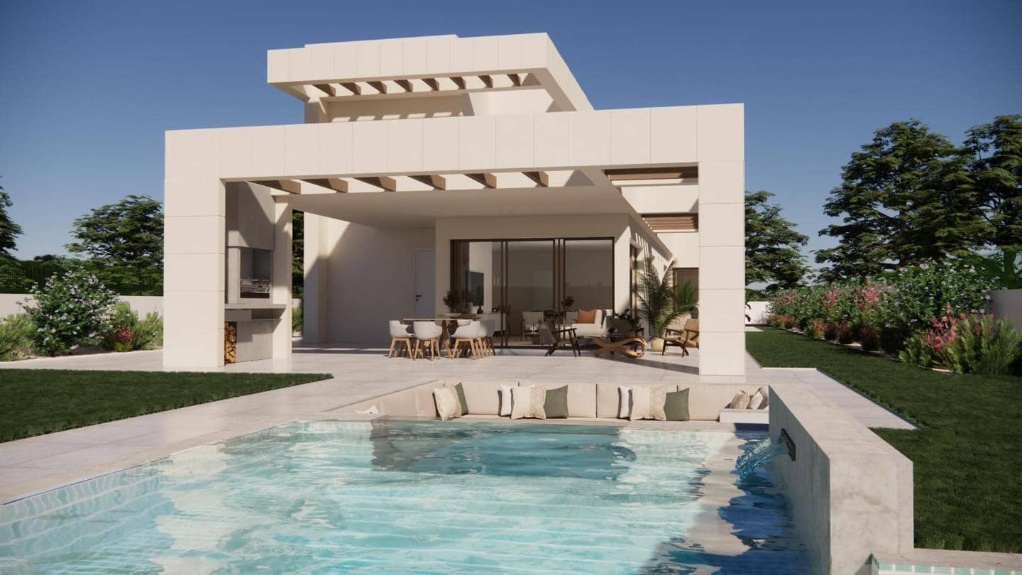 3 soverom Villa til salgs i Monforte del Cid med svømmebasseng garasje - € 725 000 (Ref: 9041012)