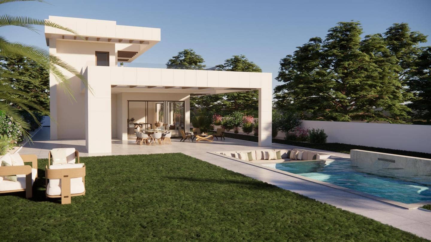 3 soverom Villa til salgs i Monforte del Cid med svømmebasseng garasje - € 725 000 (Ref: 9041012)