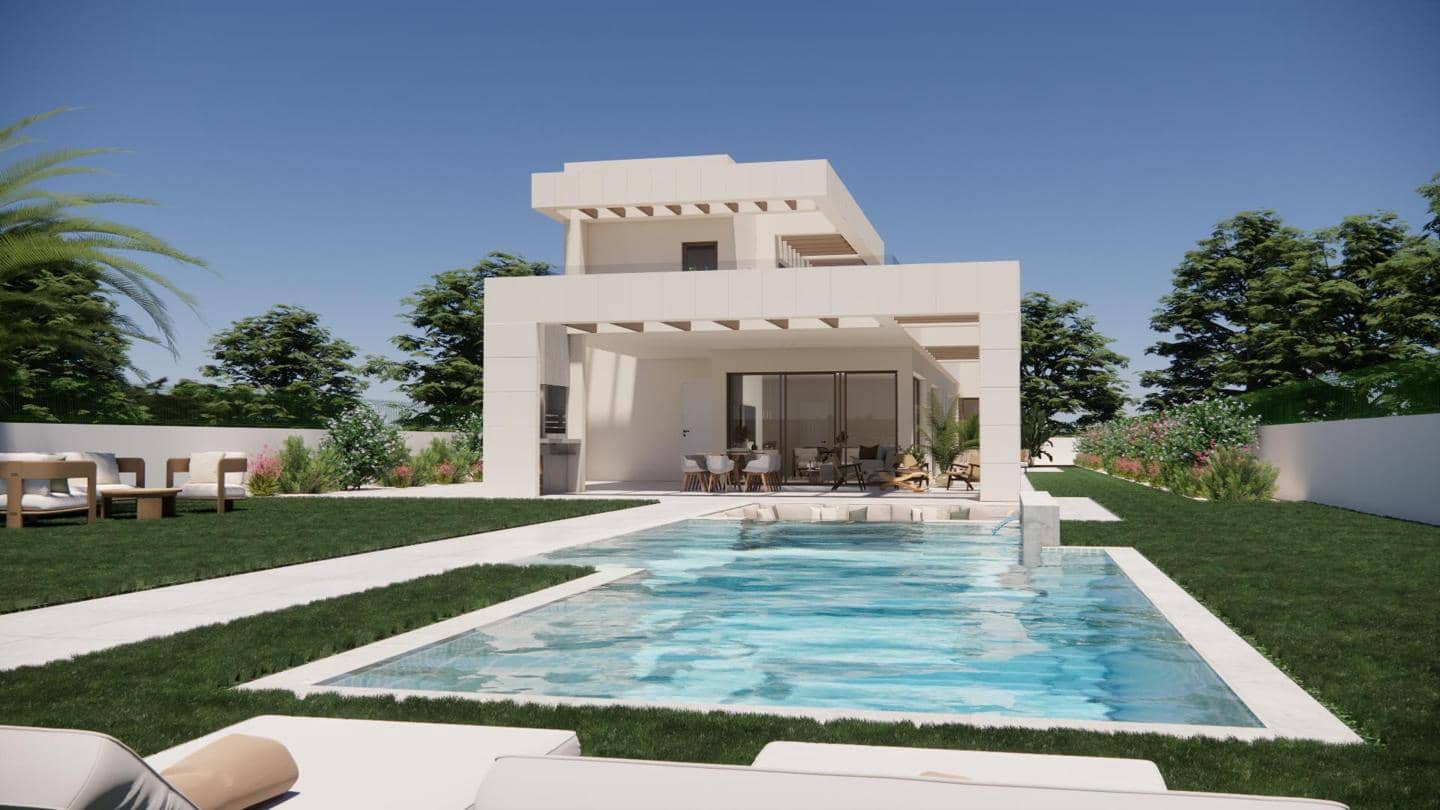 3 soverom Villa til salgs i Monforte del Cid med svømmebasseng garasje - € 725 000 (Ref: 9041012)