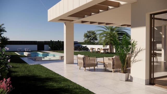 3 makuuhuone Huvila myytävänä paikassa Monforte del Cid mukana uima-altaan 
autotalli - 625 000 € (Ref: 9082794)