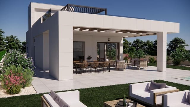 3 makuuhuone Huvila myytävänä paikassa Monforte del Cid mukana uima-altaan 
autotalli - 625 000 € (Ref: 9082794)