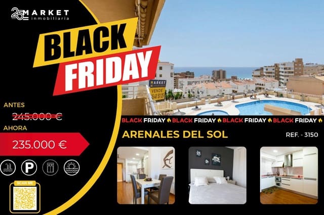 2 soverom Leilighet til salgs i Arenales del Sol, Elche / Elx med svømmebasseng garasje - € 235 000 (Ref: 9099730)