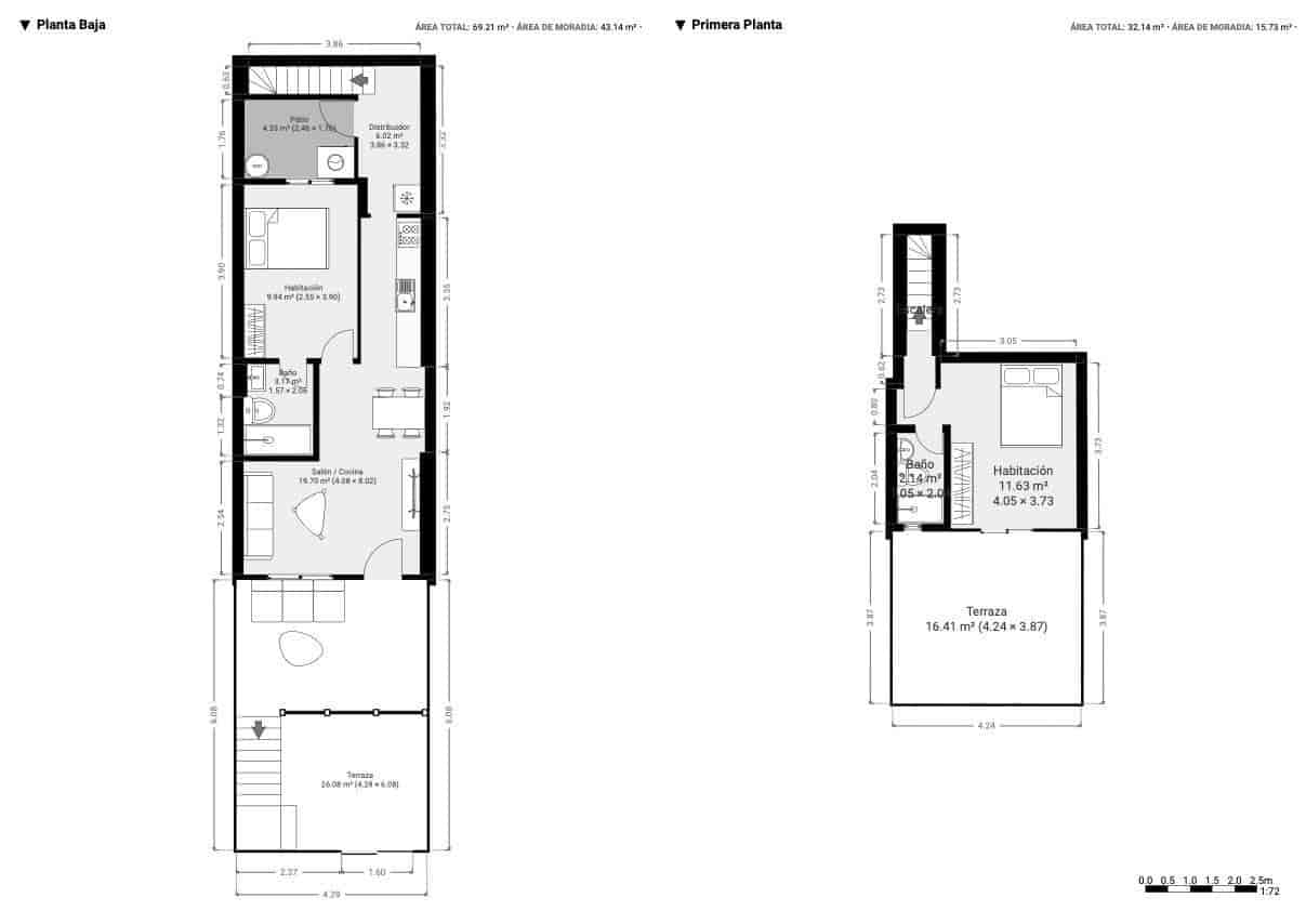 2 soveværelse Bungalow til salg i Gran Alacant med swimmingpool - € 249.900 (Ref: 9103581)