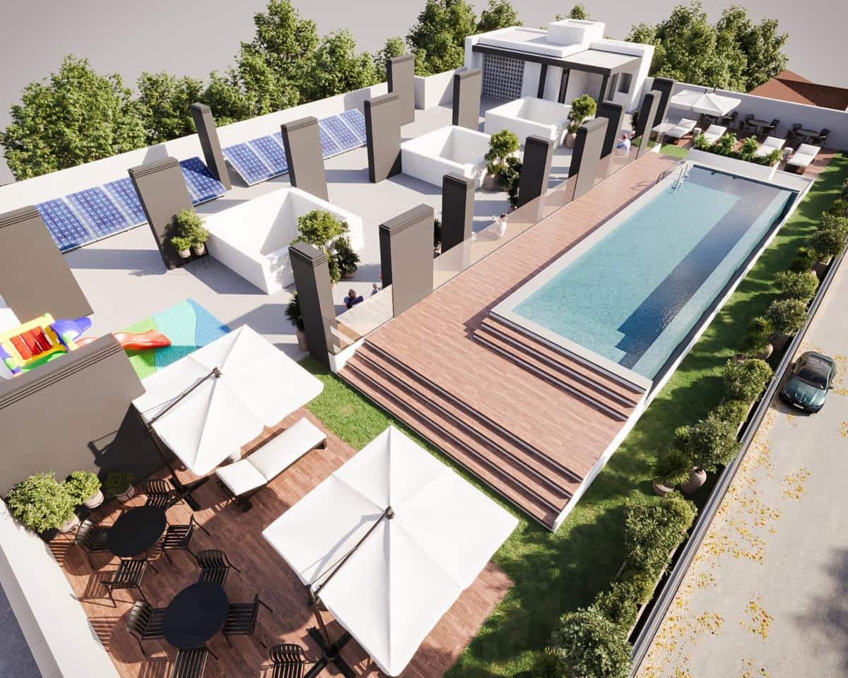 2 chambre Appartement à vendre à El Altet avec piscine garage - 169 000 € (Ref: 9153323)