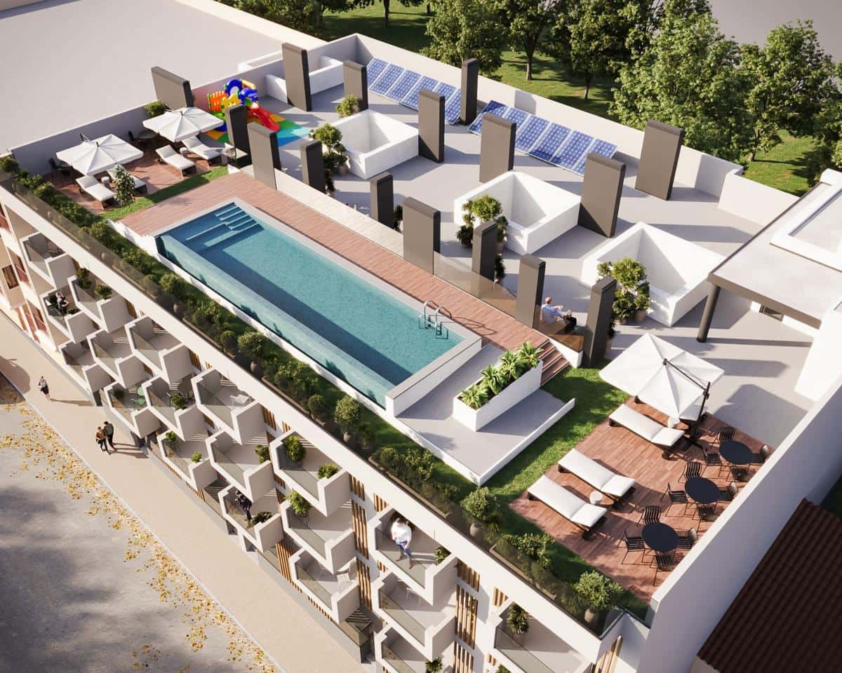 2 chambre Appartement à vendre à El Altet avec piscine garage - 169 000 € (Ref: 9153323)