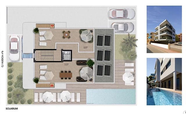 2 quarto Apartamento para venda em Gran Playa, Santa Pola com garagem - 375 000 € (Ref: 9170542)