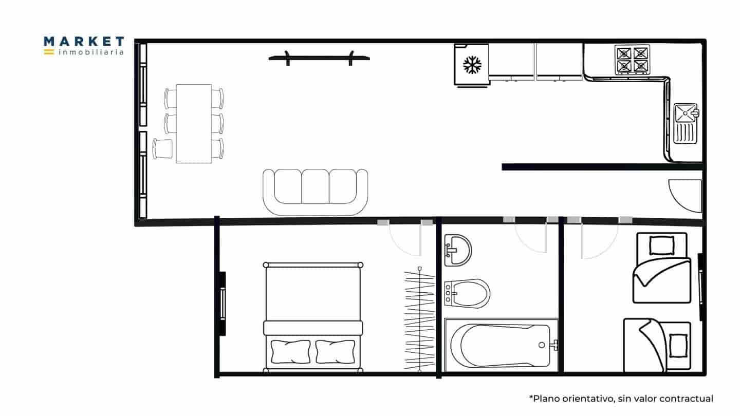 2 Zimmer Wohnung zu verkaufen in Santa Pola mit Garage - 200.000 € (Ref: 9203328)
