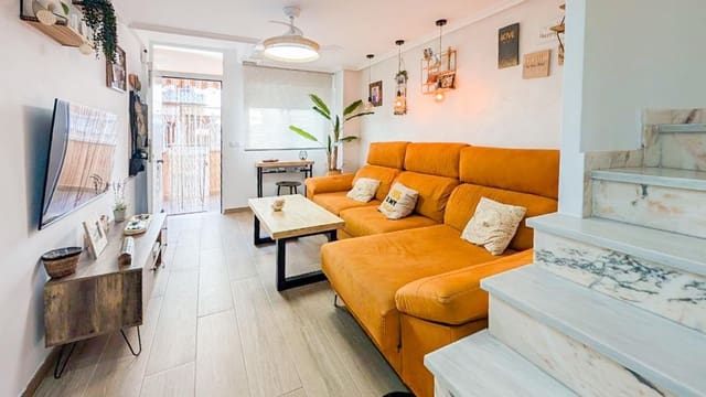 4 soveværelse Bungalow til salg i Playa Tamarit - Playa Lissa, Santa Pola med swimmingpool - € 199.900 (Ref: 9237859)