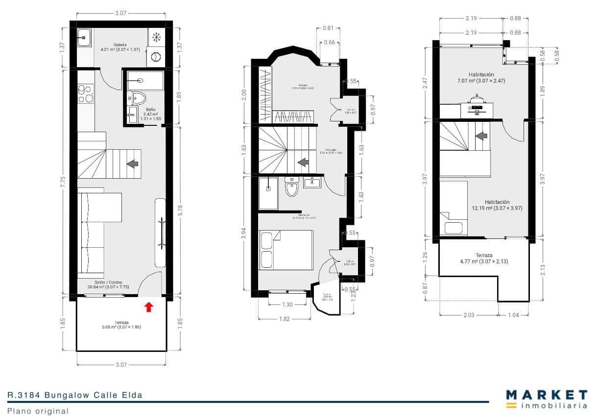 4 quarto Bungalow para venda em Santa Pola com piscina - 219 900 € (Ref: 9237859)