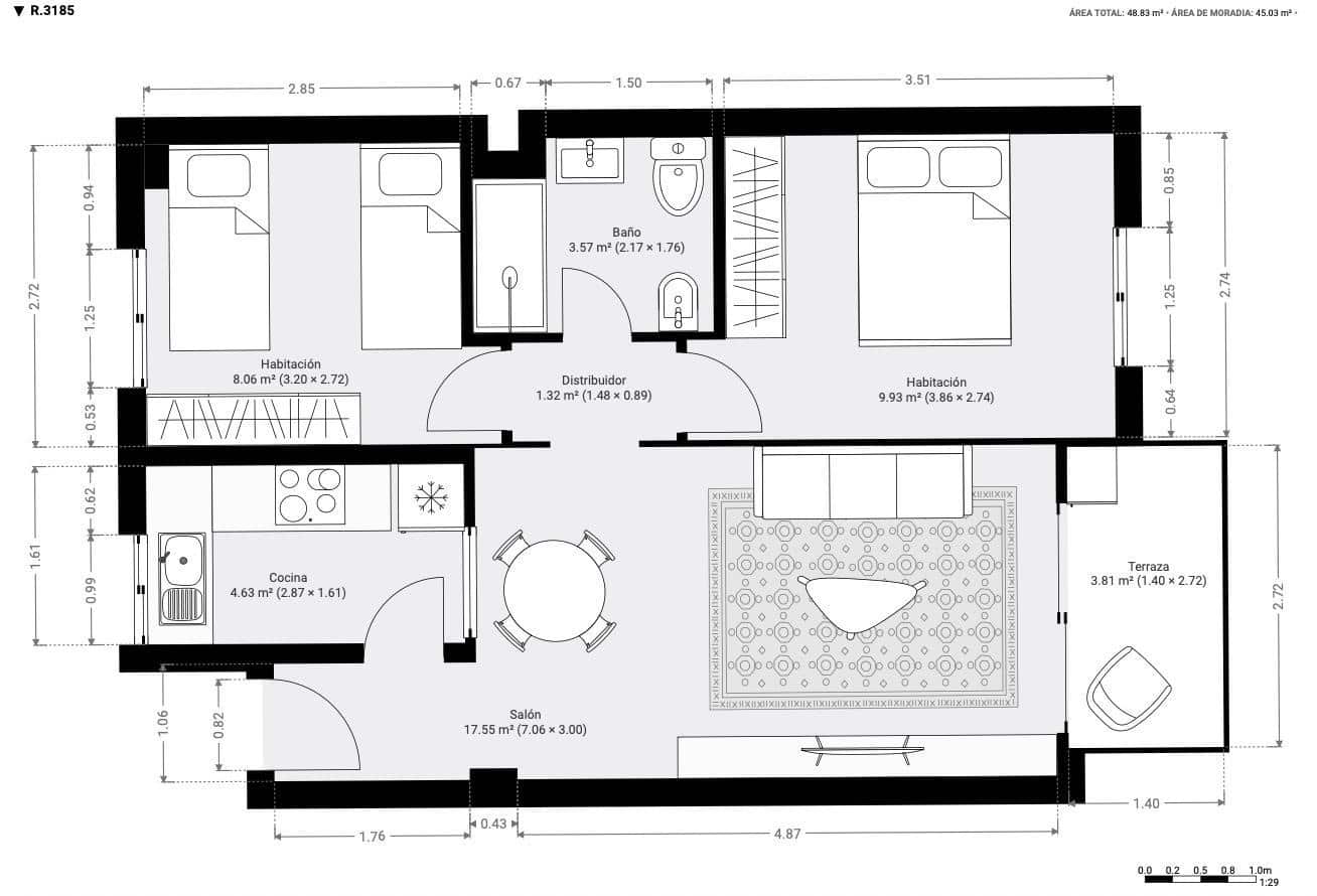 2 chambre Appartement à vendre à Santa Pola avec piscine garage - 197 000 € (Ref: 9253713)