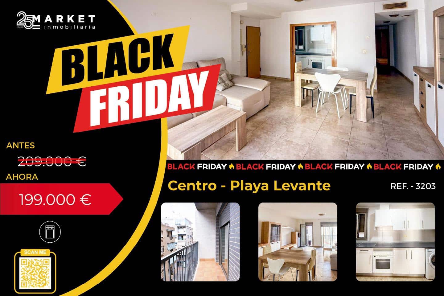 2 chambre Appartement à vendre à Santa Pola - 199 000 € (Ref: 9374044)