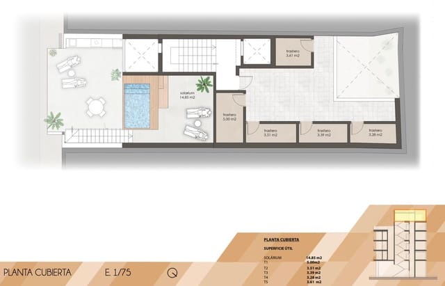 3 soveværelse Lejlighed til salg i Centro, Santa Pola med swimmingpool - € 399.000 (Ref: 9517978)