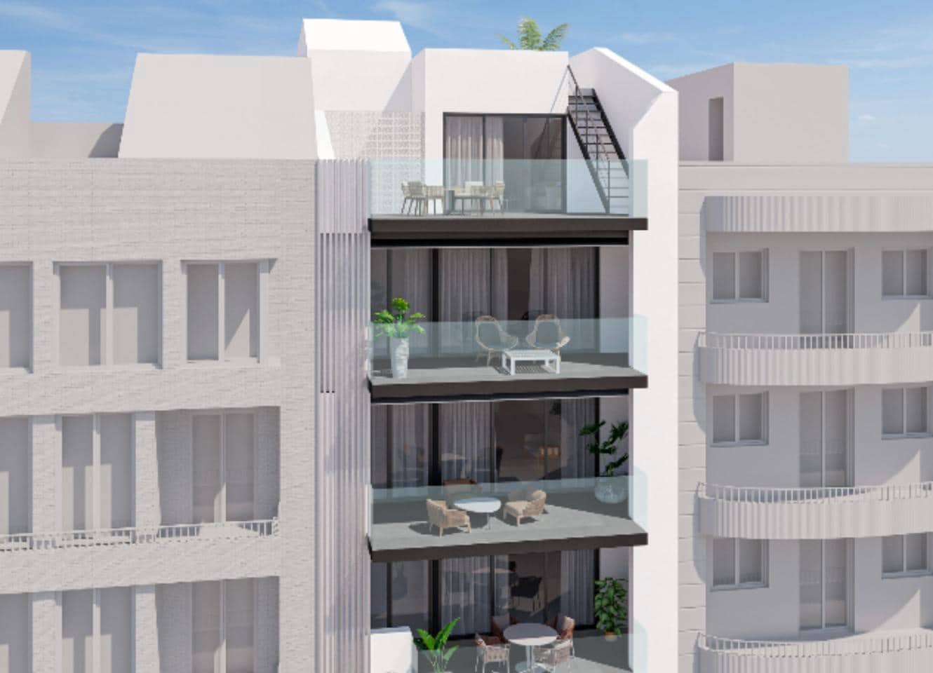 3 bedroom Flat for sale in Santa Pola with pool - € 399,000 (Ref: 9517978)