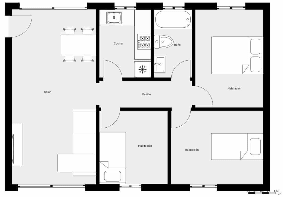 3 makuuhuone Asunto myytävänä paikassa Santa Pola - 165 000 € (Ref: 9583531)