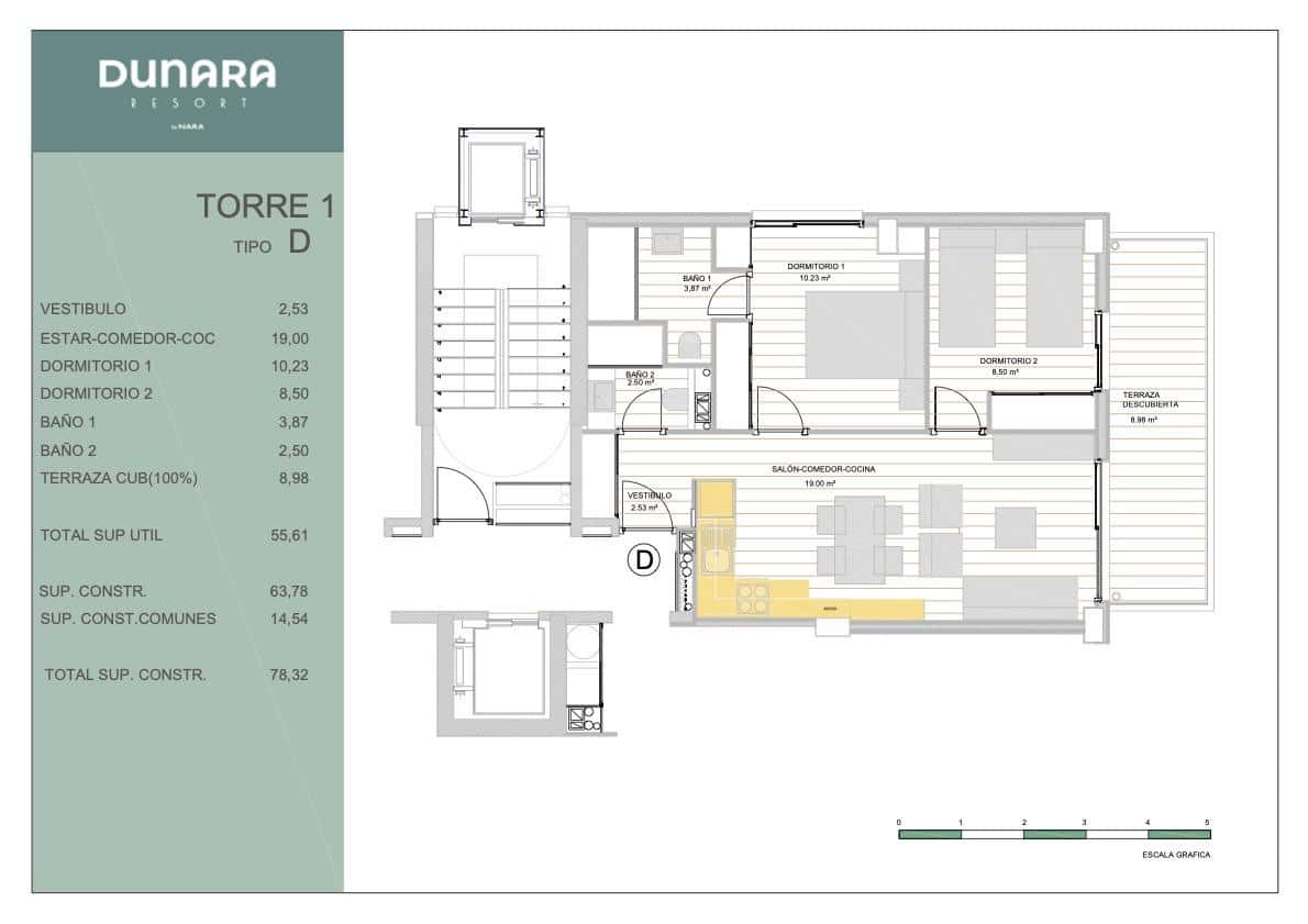 2 camera da letto Appartamento in vendita in Guardamar del Segura con piscina - 245.000 € (Rif: 9685691)