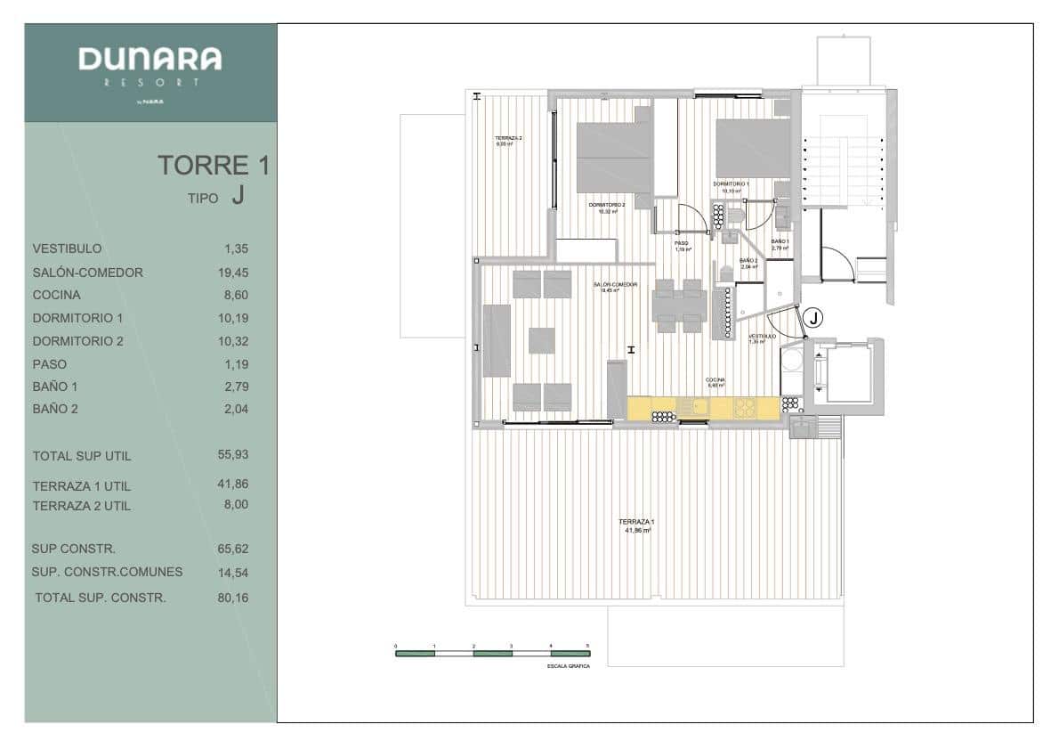 2 camera da letto Appartamento in vendita in Guardamar del Segura con piscina - 245.000 € (Rif: 9685691)