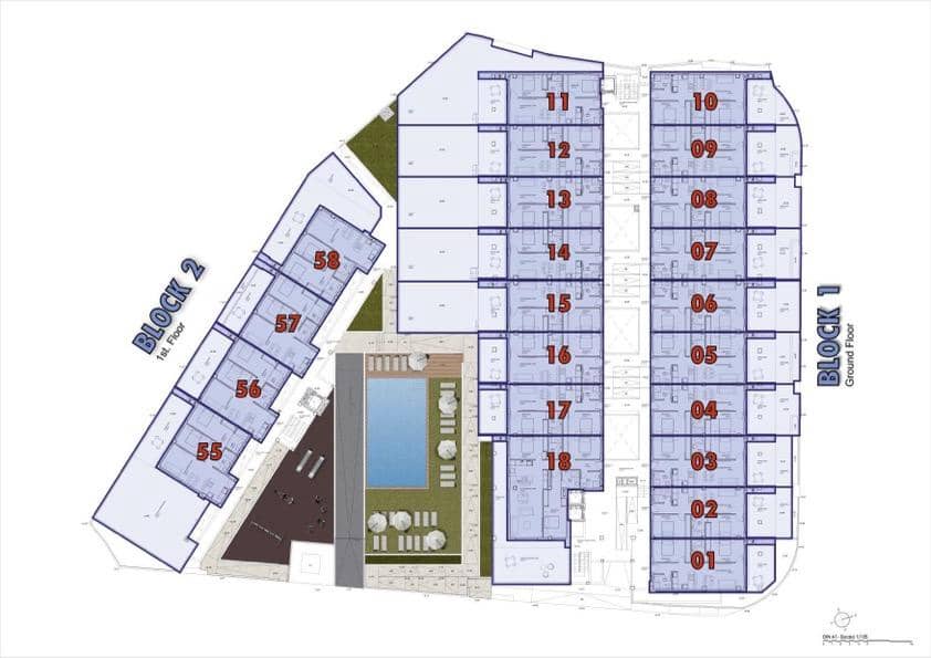 Piso de 2 habitaciones en La Marina del Pinet en venta con piscina garaje - 246.000 € (Ref: 9707959)