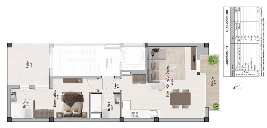 2 camera da letto Appartamento in vendita in Santa Pola - 205.000 € (Rif: 9713875)