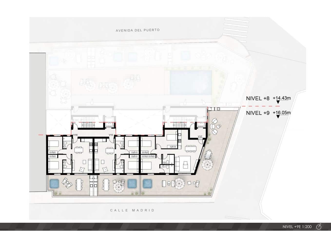 2 soveværelse Lejlighed til salg i Guardamar del Segura med swimmingpool - € 189.000 (Ref: 9763906)
