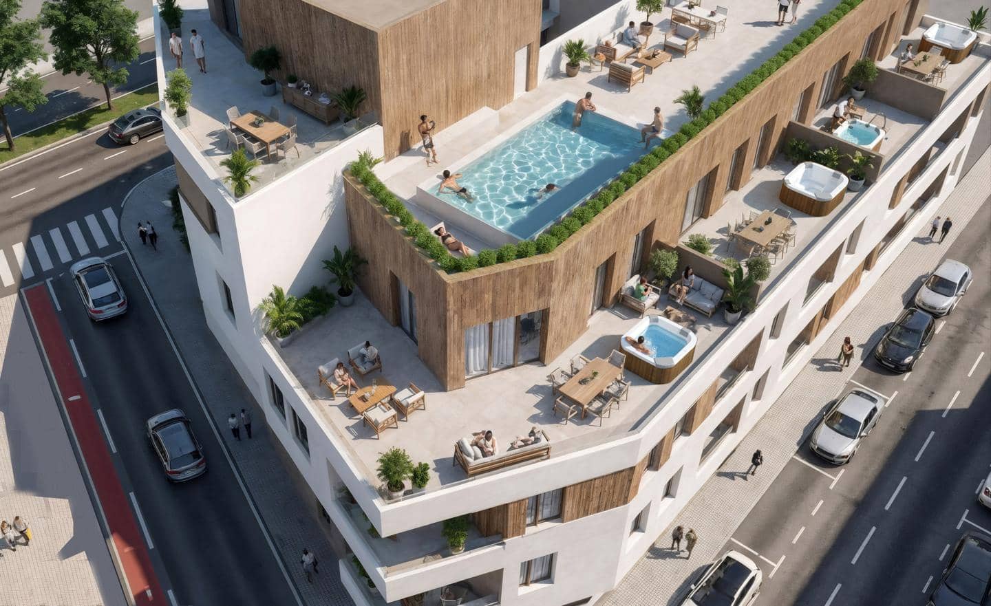 2 soveværelse Lejlighed til salg i Guardamar del Segura med swimmingpool - € 189.000 (Ref: 9763906)