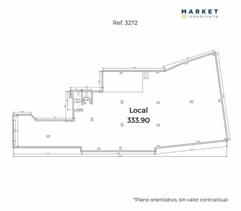 1 chambre Entreprise à vendre à Elche / Elx - 95 000 € (Ref: 9809405)