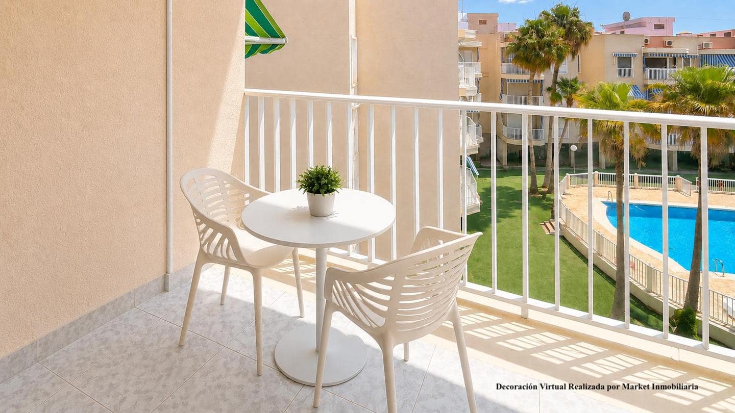 1 sypialnia Mieszkanie na sprzedaż w Santa Pola z basenem garażem - 169 000 € (Ref: 9936692)