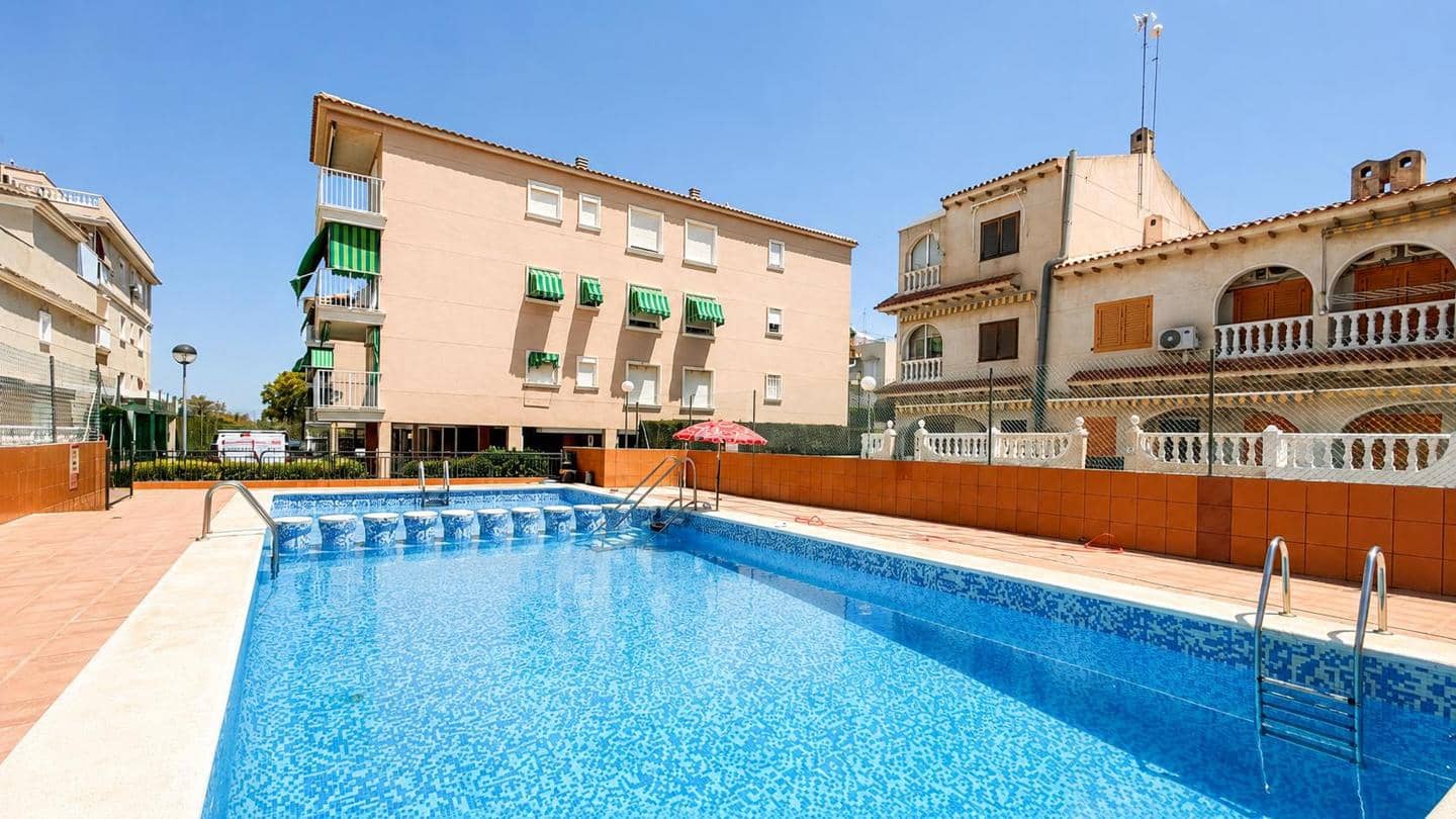 1 sypialnia Mieszkanie na sprzedaż w Santa Pola z basenem garażem - 169 000 € (Ref: 9936692)