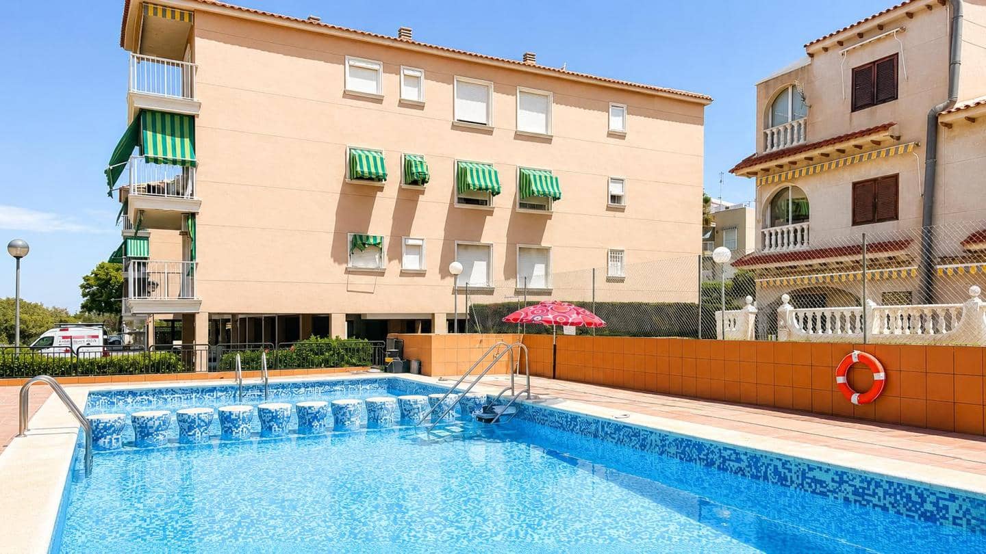 1 sypialnia Mieszkanie na sprzedaż w Santa Pola z basenem garażem - 169 000 € (Ref: 9936692)