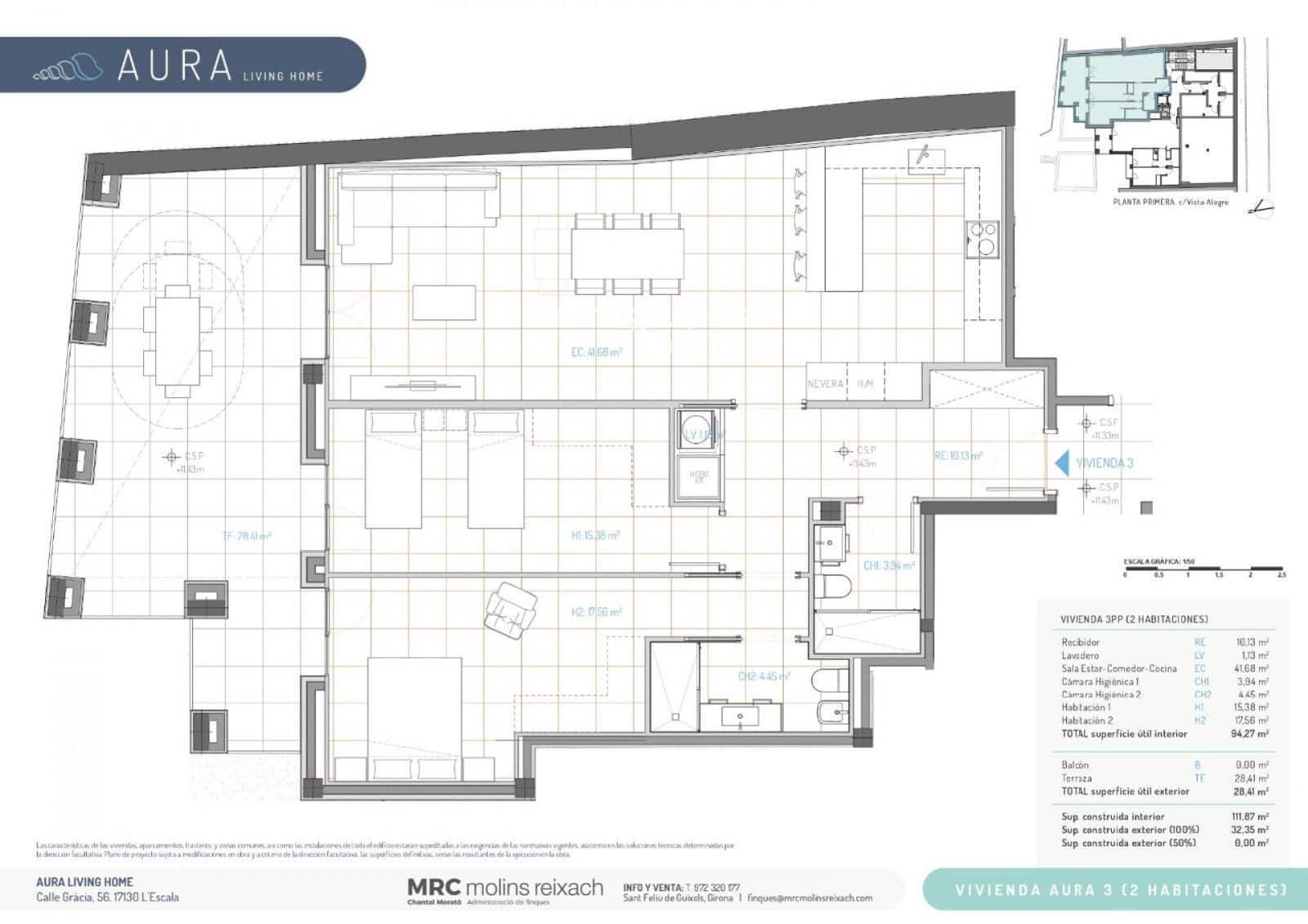 2 bedroom Flat for sale in L'Escala - € 595,000 (Ref: 10113405)