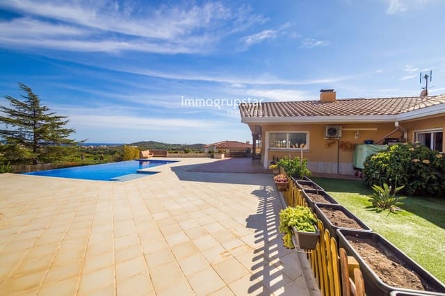 4 chambre Villa/Maison à vendre à Castell d'Aro, Castell-Platja d'Aro avec piscine garage - 995 000 € (Ref: 10114649)