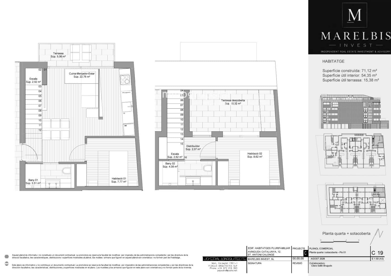 2 soverom Leilighet til salgs i Sant Antoni de Calonge med svømmebasseng - € 340 000 (Ref: 10183568)