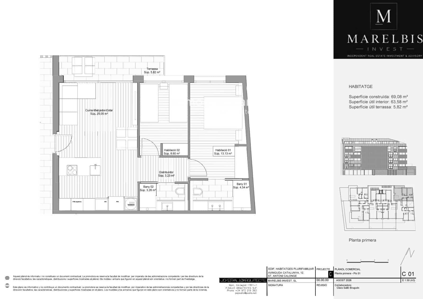 2 soverom Leilighet til salgs i Sant Antoni de Calonge med svømmebasseng garasje - € 290 000 (Ref: 10183570)