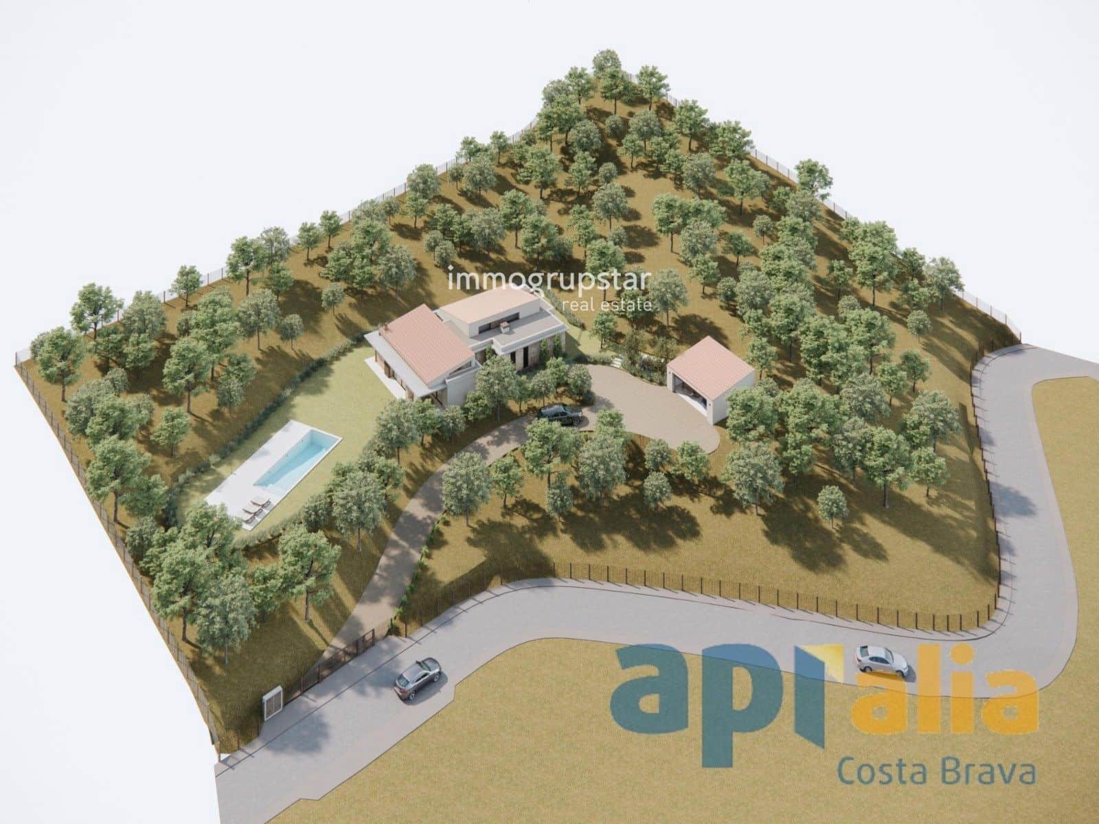 4 makuuhuone Huvila myytävänä paikassa Calonge i Sant Antoni mukana uima-altaan 
autotalli - 1 380 000 € (Ref: 9046434)