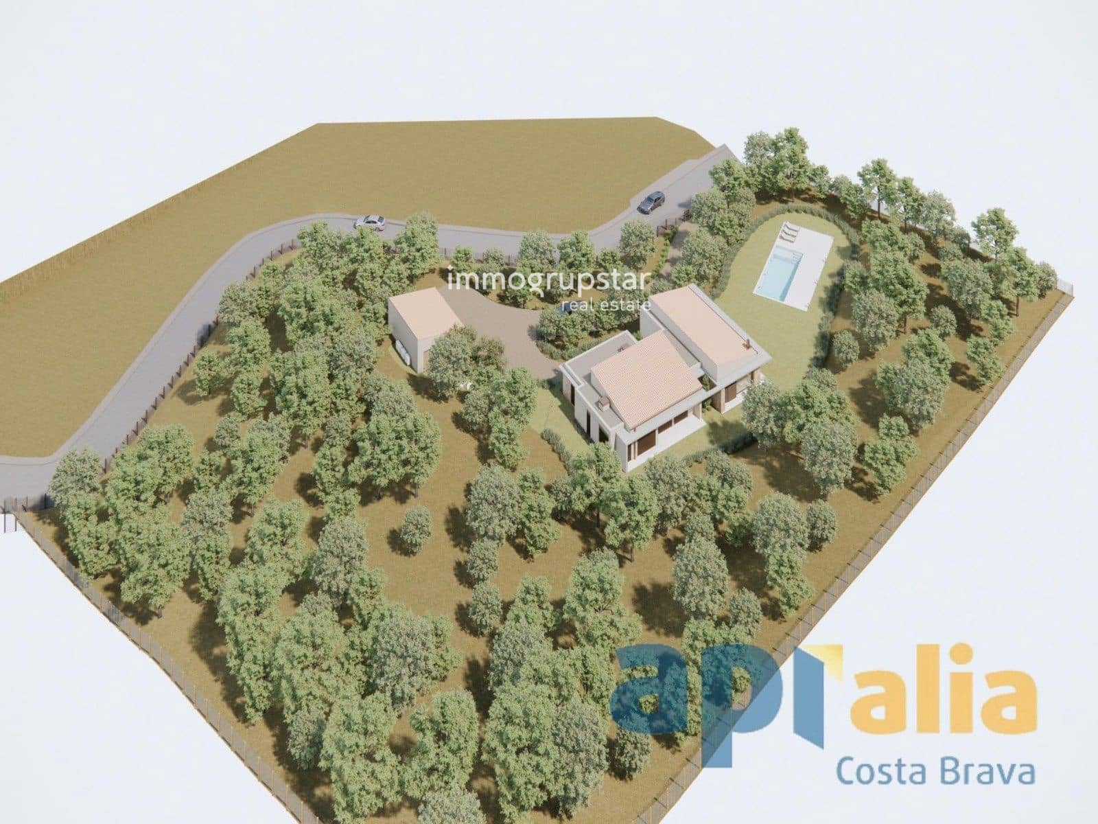 4 makuuhuone Huvila myytävänä paikassa Calonge i Sant Antoni mukana uima-altaan 
autotalli - 1 380 000 € (Ref: 9046434)