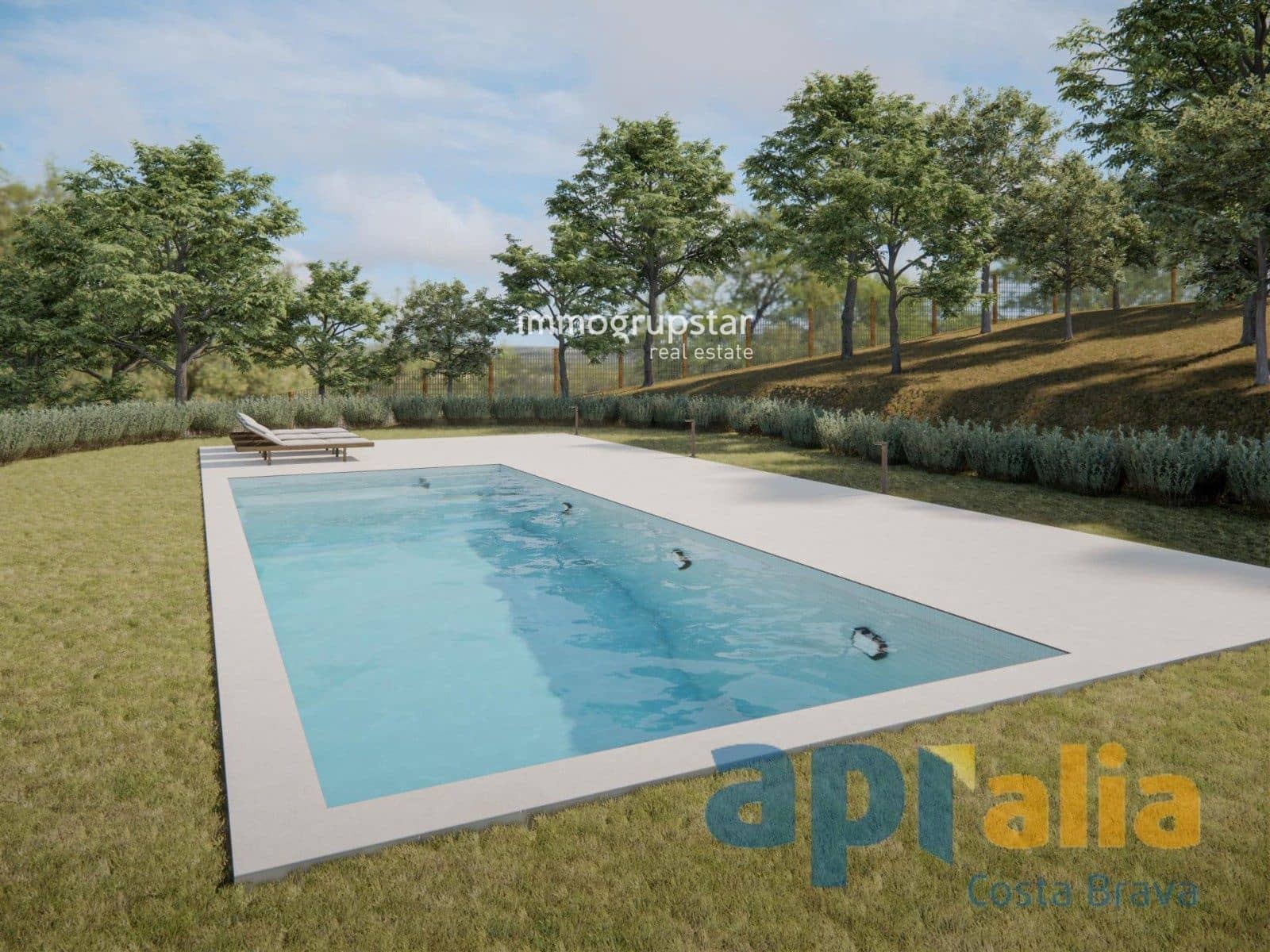 4 makuuhuone Huvila myytävänä paikassa Calonge i Sant Antoni mukana uima-altaan 
autotalli - 1 380 000 € (Ref: 9046434)