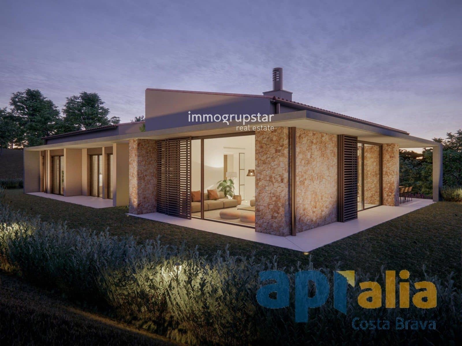 4 makuuhuone Huvila myytävänä paikassa Calonge i Sant Antoni mukana uima-altaan 
autotalli - 1 380 000 € (Ref: 9046434)