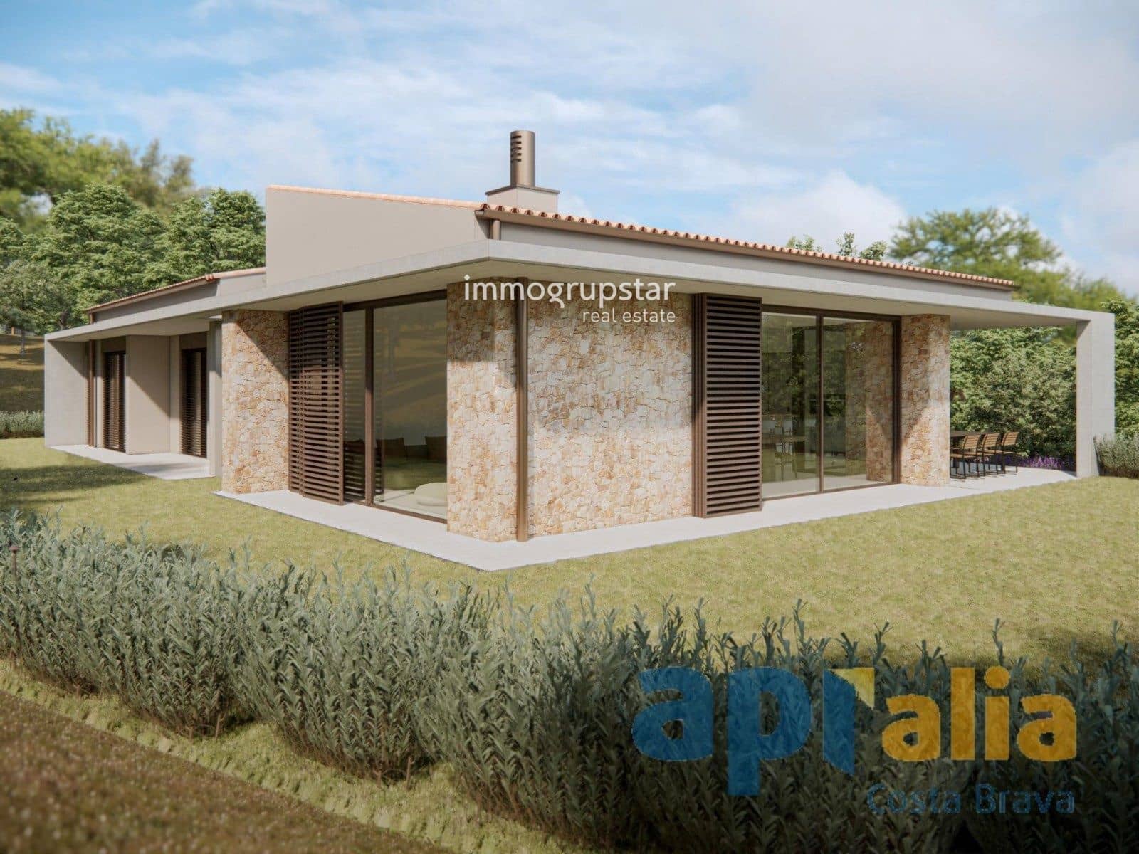 4 makuuhuone Huvila myytävänä paikassa Calonge i Sant Antoni mukana uima-altaan 
autotalli - 1 380 000 € (Ref: 9046434)