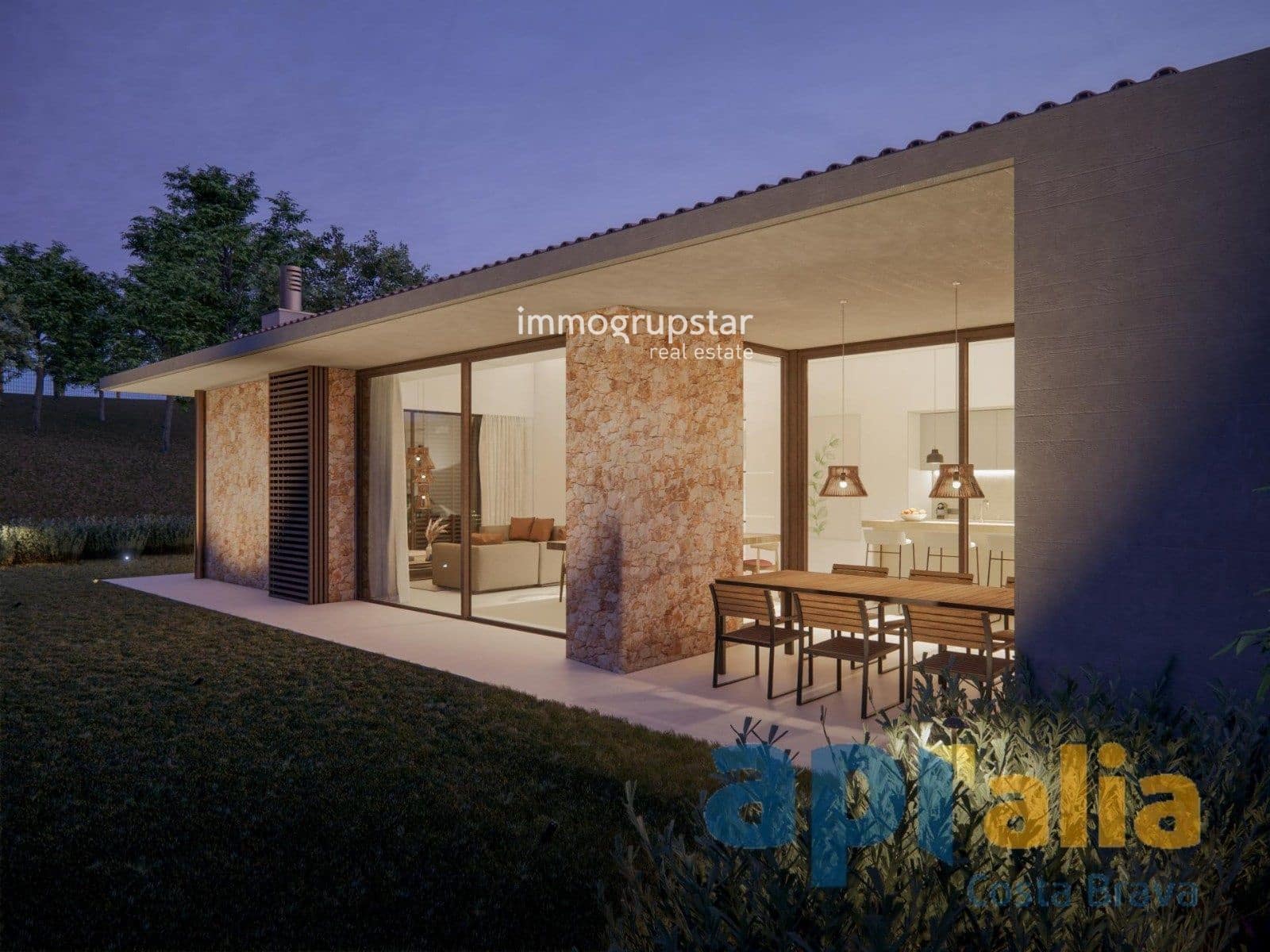 4 makuuhuone Huvila myytävänä paikassa Calonge i Sant Antoni mukana uima-altaan 
autotalli - 1 380 000 € (Ref: 9046434)