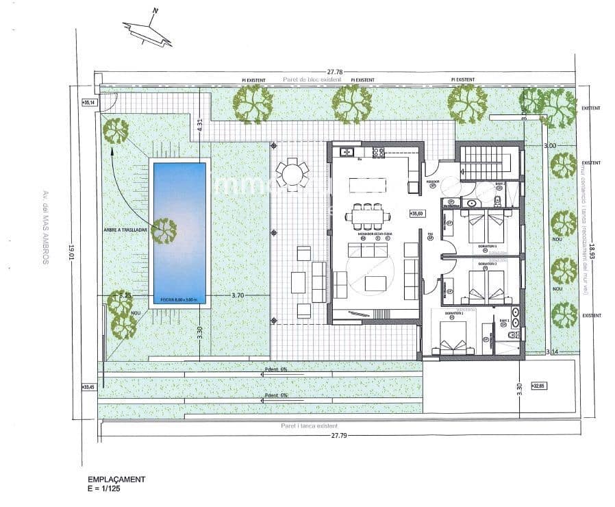 3 sovrum Villa till salu i Calonge i Sant Antoni med pool garage - 850 000 € (Ref: 9050496)