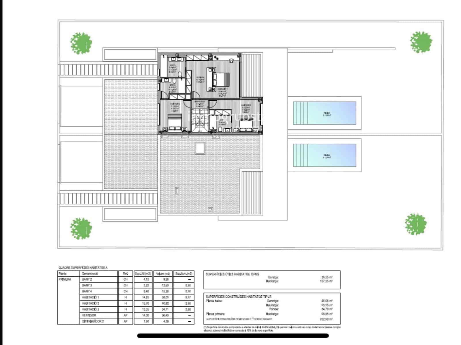 4 soveværelse Byhus til salg i S'Agaro med swimmingpool garage - € 1.300.000 (Ref: 9144065)
