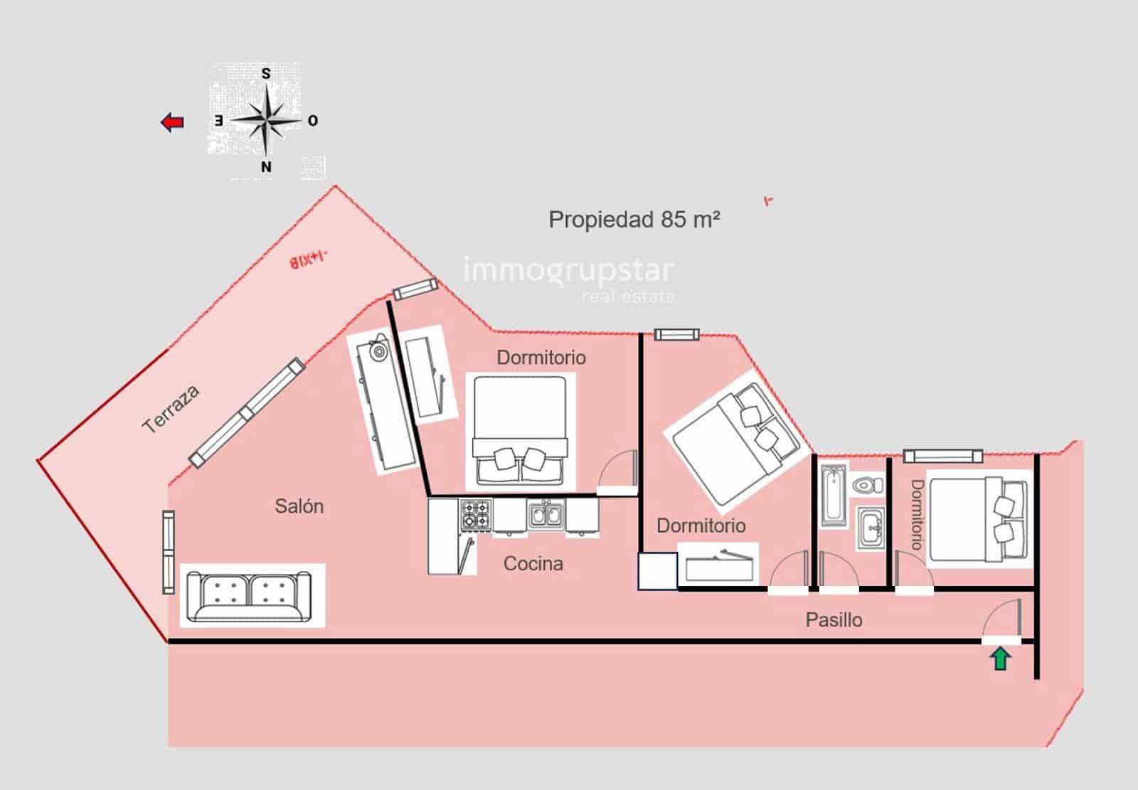 Piso de 3 habitaciones en Platja d'Aro en venta con garaje - 590.000 € (Ref: 9331809)