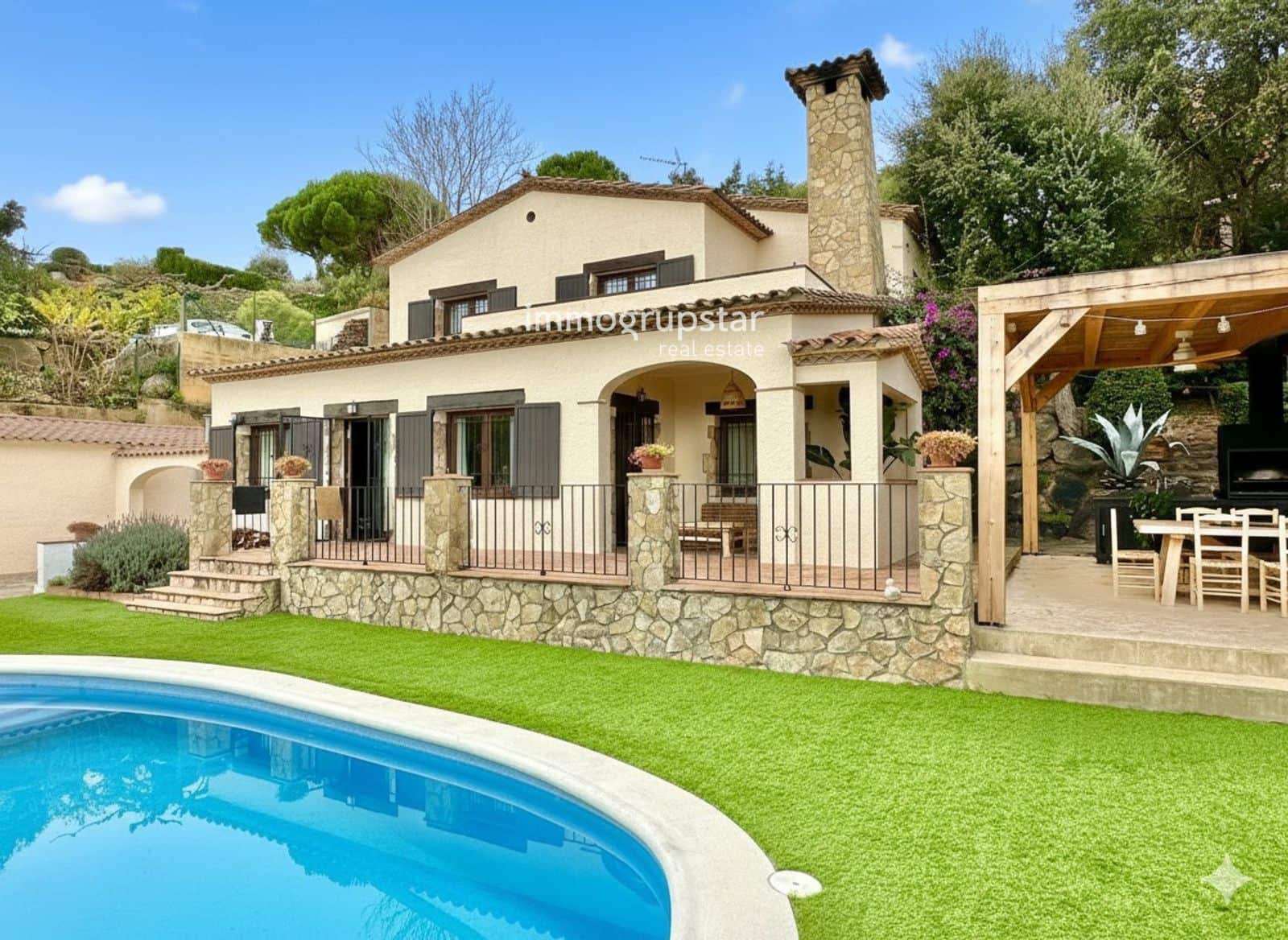 4 chambre Villa/Maison à vendre à Sant Antoni de Calonge avec piscine garage - 695 000 € (Ref: 9395365)
