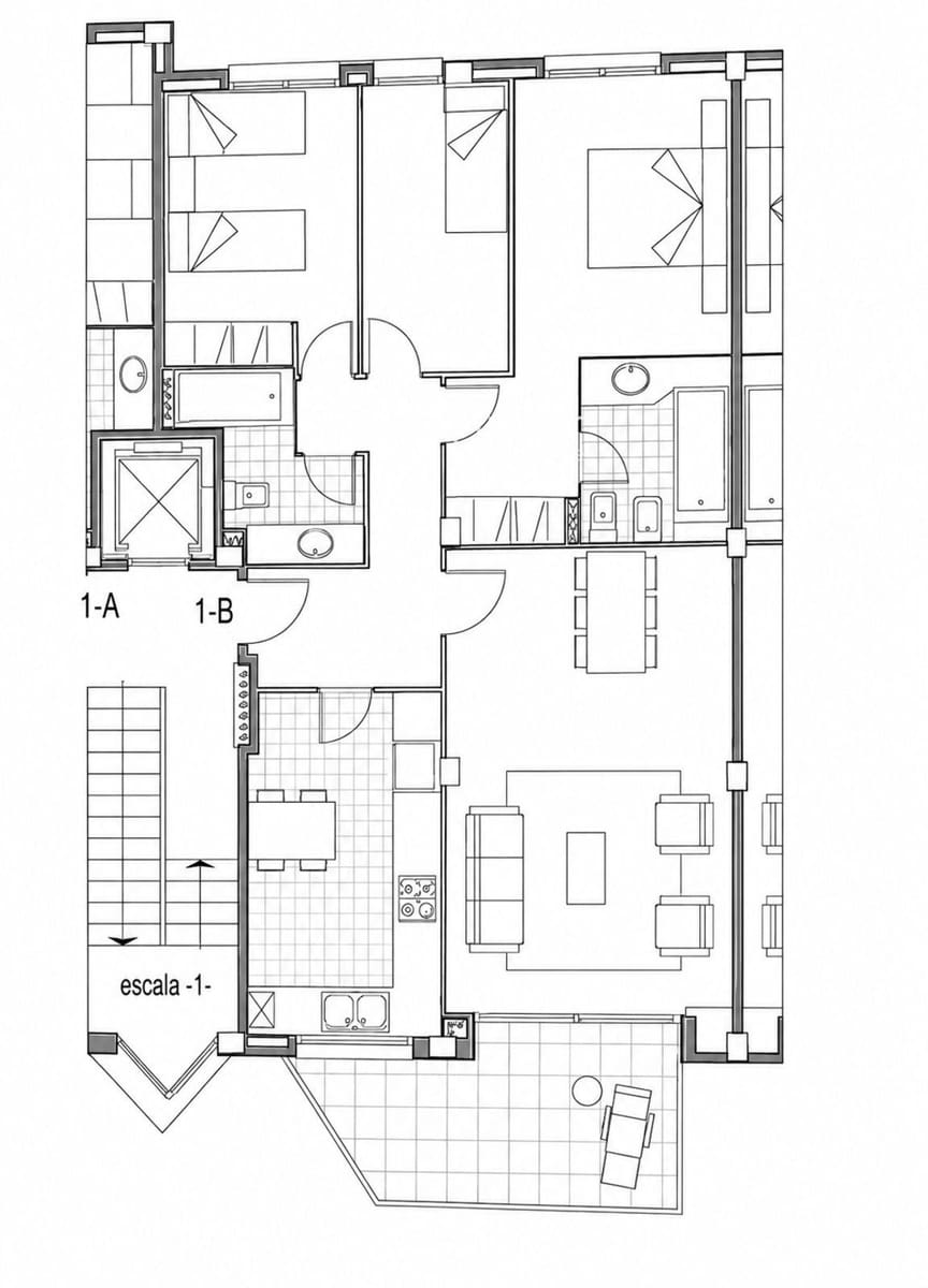 3 slaapkamer Flat te koop in Platja d'Aro met zwembad garage - € 378.500 (Ref: 9850541)