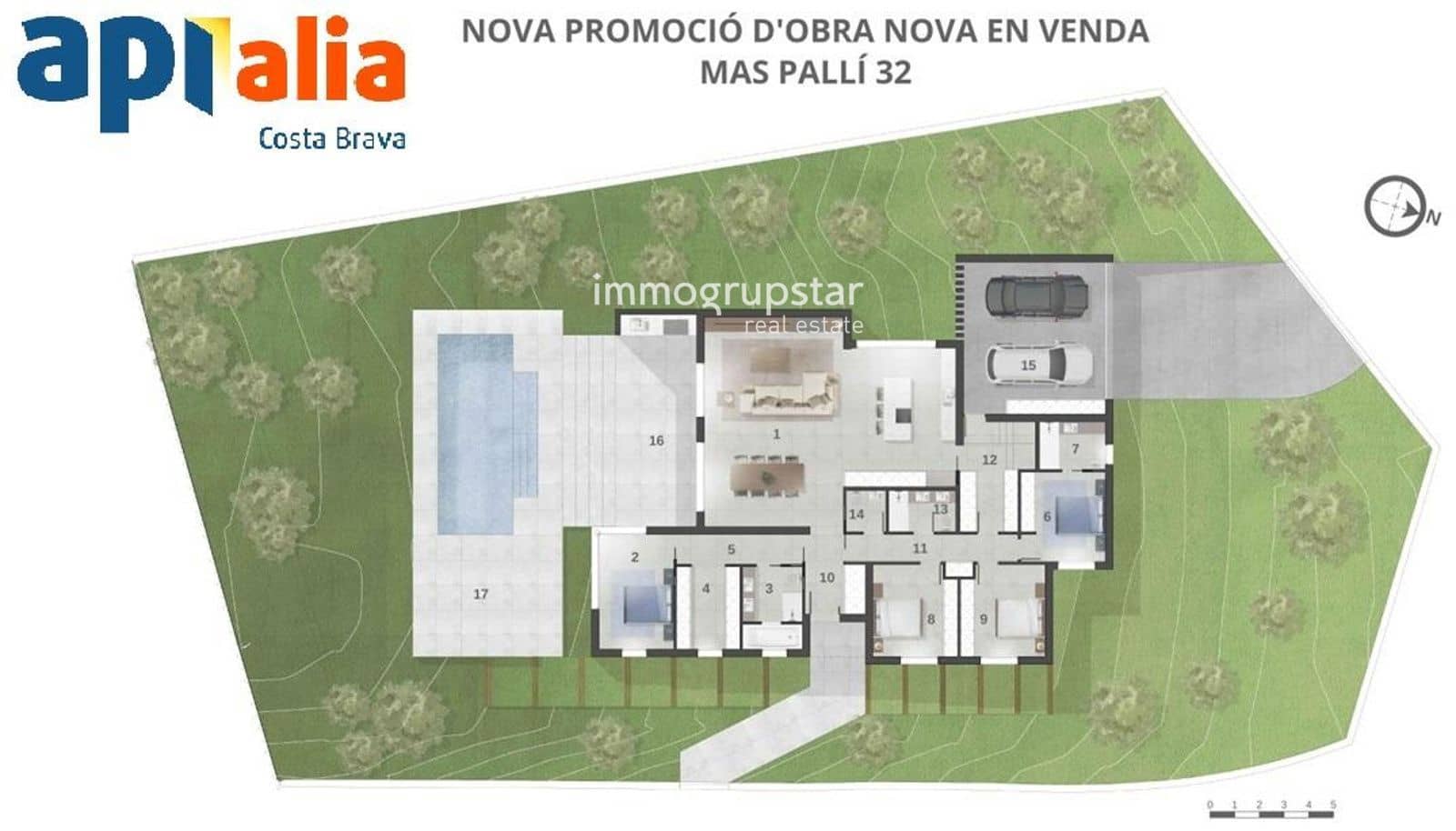 4 sypialnia Willa na sprzedaż w Calonge i Sant Antoni z basenem garażem - 1 150 000 € (Ref: 9874119)