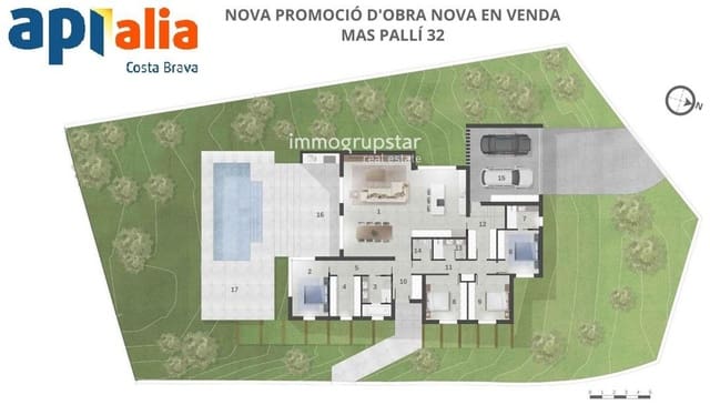 4 sypialnia Willa na sprzedaż w Calonge i Sant Antoni z basenem garażem - 1 150 000 € (Ref: 9874119)